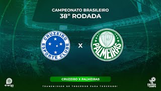 CRUZEIRO X PALMEIRAS  06122023  BRASILEIRÃO  AO VIVO [upl. by Nedi605]