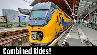 Train Cab Ride NL  Extra Long  Hoofddorp Opstel  Schiphol  Arnhem  Amsterdam  VIRM  June 2021 [upl. by Limber]