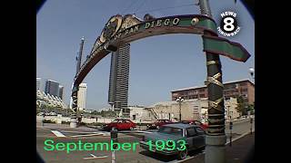 News 8 Throwback 1993 A look at the thriving Gaslamp Quarter in San Diego [upl. by Charlean]