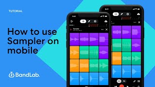 How to use Sampler on BandLabs mobile app BandLab Tutorial [upl. by Hayifas]