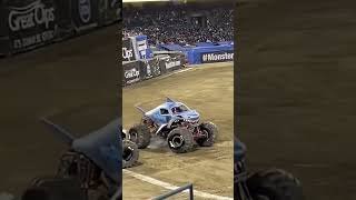 Megalodon Freestyle amp Backflip 2023 Monster Jam Videos [upl. by Partan]