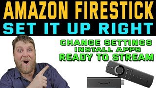 4K FIRESTICK FULL SETUP GUIDE  Set it up The Right Way [upl. by Buckley]