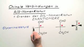 Chirale Verbindungen in RSNomenklatur  Chemie  Organische Chemie [upl. by Enaujed7]