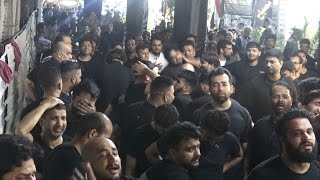 Teri Zahra sa Ko Zamanay Ne  Chakwal Party  3 Muharram 1438  Najaf Iraq [upl. by August]