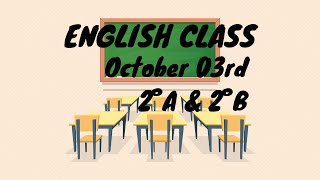 Class 8 October 3rd 2024 [upl. by Cristiona]