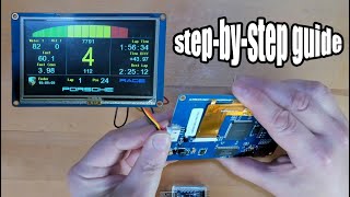 Beginners SimHub Nextion Dashboard Setup Guide STEPBYSTEP SIM RACING HARDWARE [upl. by Gram]