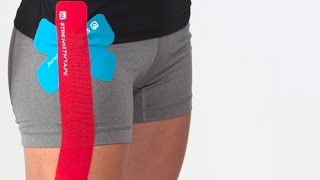 STRENGTHTAPE®  Kinesiology Tape  Hip [upl. by Fonda393]