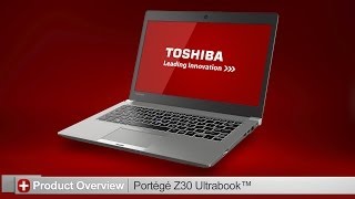 Toshiba HowTo Getting to know your Portege Z30 Ultrabook™ [upl. by Lyreb]