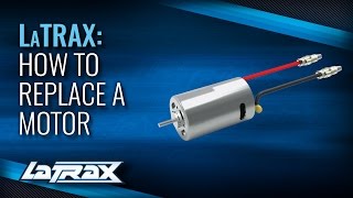 How to Replace a Motor  LaTrax [upl. by Adyht]