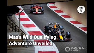 Verstappens Wild Ride in Abu Dhabi Qualifying [upl. by Fayre]