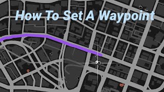 How To Set A Waypoint GTA V [upl. by Silirama783]