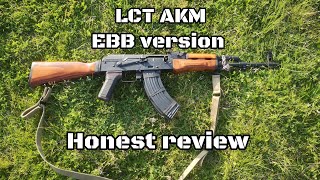 AKM from LCT electric blowback version review shooting test [upl. by Dihgirb]