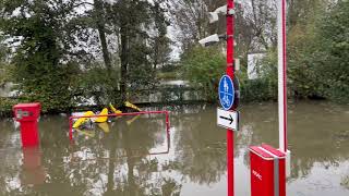 Sturmflut Ostsee 2023 Campingplatz Wulfener Hals [upl. by Lowney]