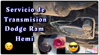 Como Cambiar el Aceite de Transmision Dodge Ram Hemi 57 1500 2500 3500 2003  2010 [upl. by Asabi645]