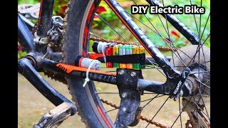 Easy Way to Make Electric Bike  How to Make Electric Bike [upl. by Brig]