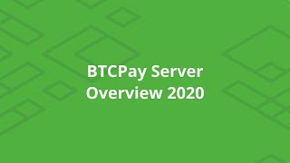 BTCPay Server Feature Overview [upl. by Ivzt]