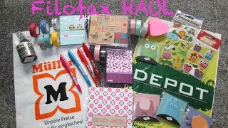 XXL Filofax Haul [upl. by Lellih]