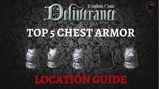 How to Get The Five Best Cuirass Armor in Kingdom Come Deliverance Chest Armor Guide [upl. by Grew]