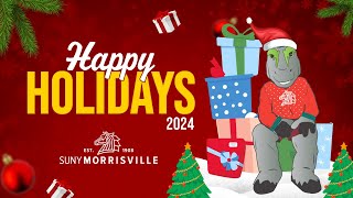 SUNY Morrisville Holiday Video 2024 [upl. by Adaynek]