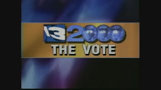 ARCHIVE Vote 2000 election night coverage Nov 7 2000 [upl. by Eckmann]