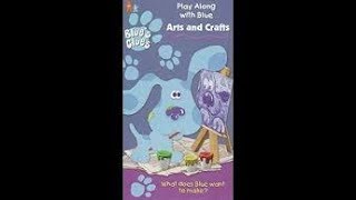 Blues Clues Arts And Crafts VHS Opening [upl. by Ardnnaed50]