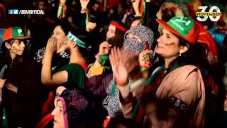 PTI Song Usman Dar Team Shukriya Pakistan for 30 November [upl. by Aicats429]