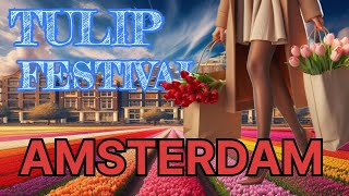 AMSTERDAM TULIP FESTIVALAMSTERDAMtulipsevents [upl. by Auberbach]