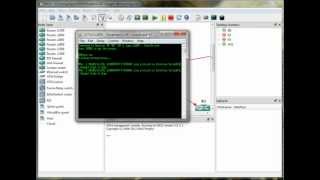 Selecting tera term in GNS3 [upl. by Zanlog]