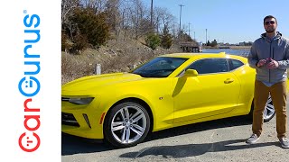 2016 Chevrolet Camaro  CarGurus Test Drive Review [upl. by Gnihc]