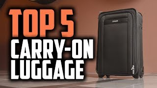 Best CarryOn Luggage in 2019  Smaller Luggage That Can Carry a Lot [upl. by Aidnyc389]