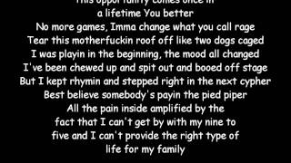 Eminem Lose Yourself Lyrics HD [upl. by Tam554]