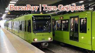 BURSARAY Tren geçişleri 4 [upl. by Ytineres557]