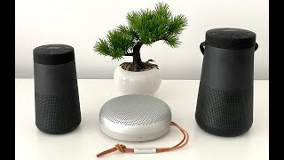 BampO Beosound A1 2nd Gen vs Bose Revolve 2 vs Bose Revolve 2 soundcomparison [upl. by Eiramanel]