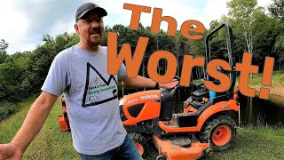 8 Things I HATE about My Kubota BX Subcompact Tractor amp Why I Would Buy it Again [upl. by Bella7]