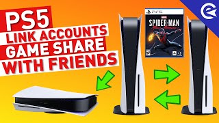 How to Link PS5 with Friends Console Sharing amp Game Share Explained [upl. by Deland858]