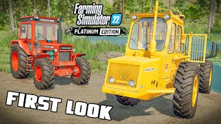 Farming Simulator 22 Platinum Edition  First Look Gameplay [upl. by Dann]