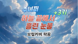 주니퍼 하늘 끝에서 흘린눈물 3키업 커버 보컬 락꿈 [upl. by Ennaear576]