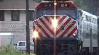 Trackside  Remembering Metras F40C locomotives [upl. by Una599]