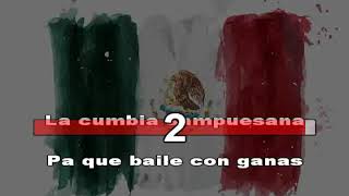 La Cumbia Sampuesana amp Cienaguera KARAOKES MEXICO Aniceto molina Karaoke [upl. by Alasteir]