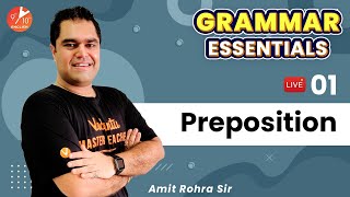 Grammar Essential  Preposition Part 1 By Amit Rohra  Class 9amp10 English  Vedantu [upl. by Huber501]