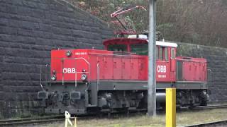 4K ÖBB Bahnhof Feldkirch in Vorarlberg von Oben am 28122019 [upl. by Bandler]