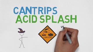 CANTRIP 1 Acid Splash 5E [upl. by Uamak]