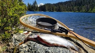 Catch Cook and Camp Ep 5  Fishing Under a Volcano  Two Night SOLO Adventure in Siskiyou [upl. by Yraillih295]