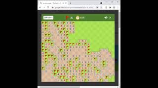 Bot Destroys Google Minesweeper [upl. by Clem]