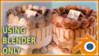 Epic Chocolate Cake in Blender [upl. by Starobin]