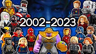 Every LEGO Marvel Superheroes Set EVER MADE 20022023 [upl. by Sidnac]