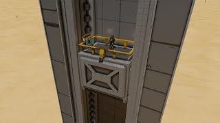 Gear Elevator  Space Engineers [upl. by Gorman]