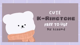 Kceemd  FREE RINGTONE  Cute Korean Ringtone that I used on my Android Phone [upl. by Abert]