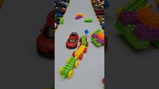 Buggati Vs Lego Trainlego train dodge [upl. by Siwel]