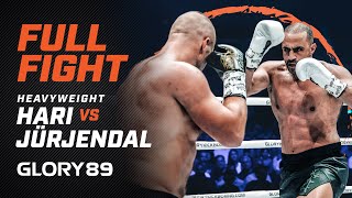 GLORY 89 Badr Hari vs Uku Jurjendal  Full Fight [upl. by Brest]